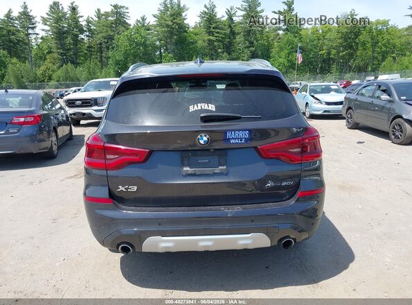 5UXTR9C53KLD94952 2019 BMW X3 Black 