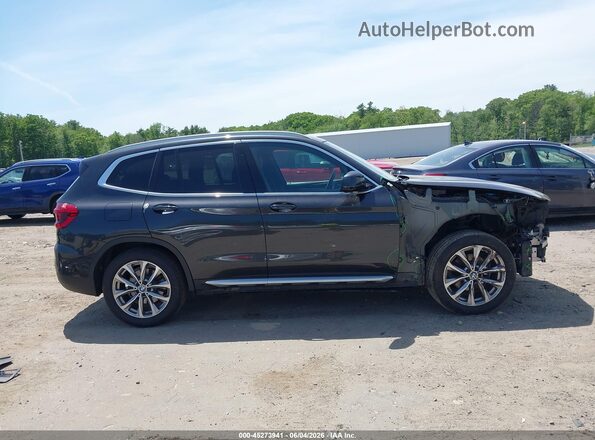 5UXTR9C53KLD94952 2019 BMW X3 Black Սալոնի 360 աստիճան տեսք