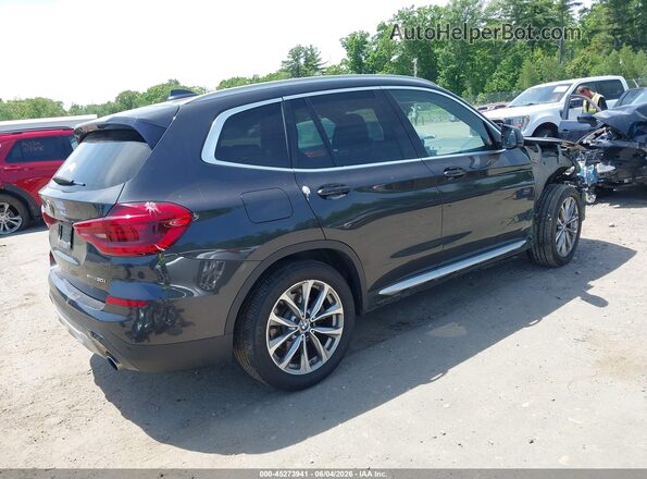5UXTR9C53KLD94952 2019 BMW X3 Black Հետևի աջ