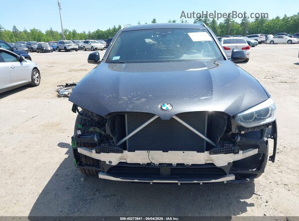 5UXTR9C53KLD94952 2019 BMW X3 Black Սալոնի հետևի տեսք