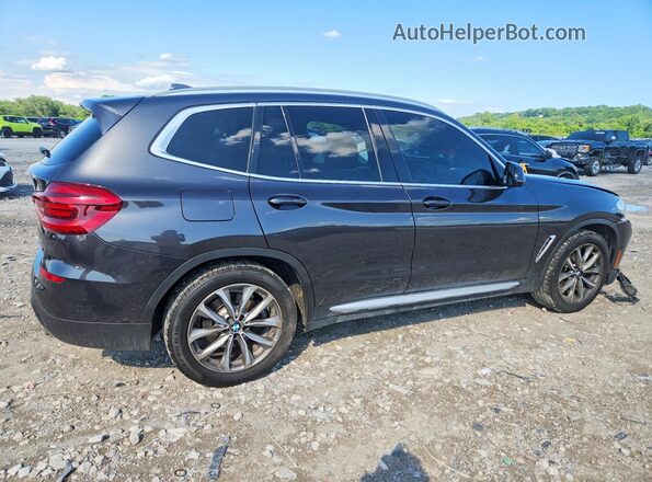 5UXTR9C53KLE17839 2019 BMW X3 Угольный Задняя правая четверть