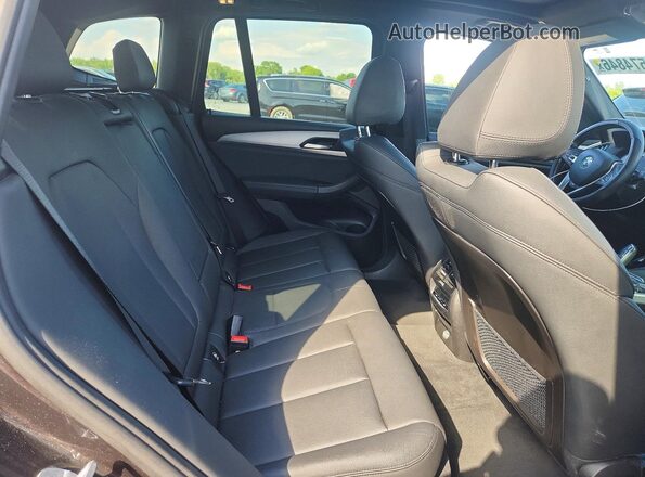 5UXTR9C53KLE17839 2019 BMW X3 Угольный Вид задней части салона