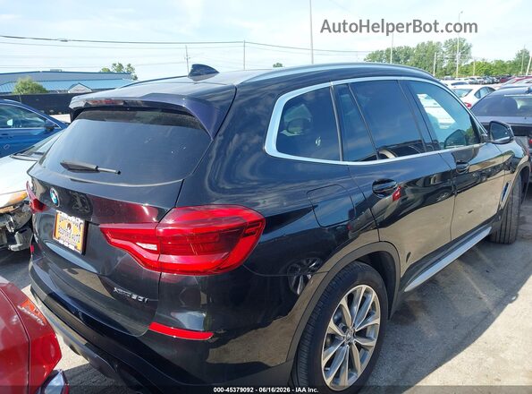5UXTR9C53KLP93616 2019 BMW X3 Black Rear right
