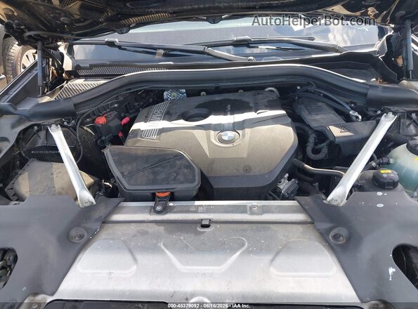 5UXTR9C53KLP93616 2019 BMW X3 Black Rear view
