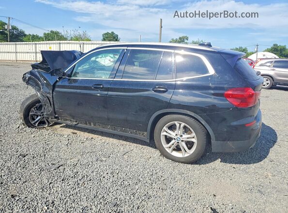 5UXTR9C54JLD57620 2018 BMW X3 Черный Задняя левая четверть