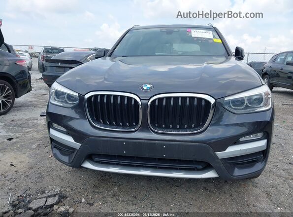 5UXTR9C54JLD89032 2018 BMW X3 Серый Вид щитка приборов