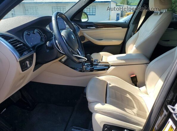 5UXTR9C54KLE11015 2019 BMW X3 Black 