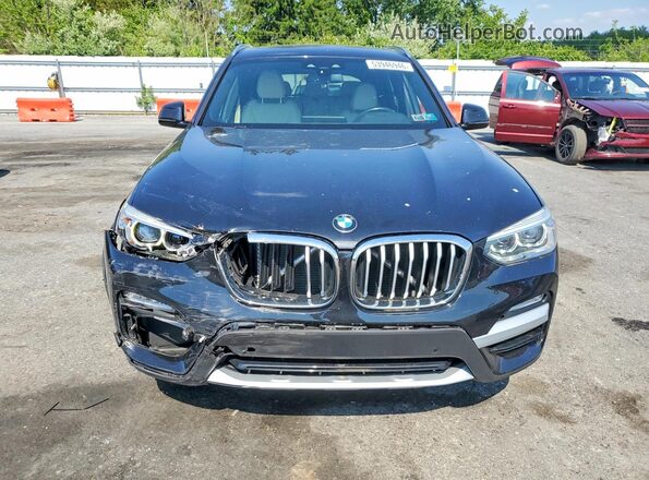 5UXTR9C54KLE11015 2019 BMW X3 Black 