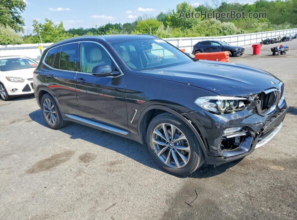 5UXTR9C54KLE11015 2019 BMW X3 Black 