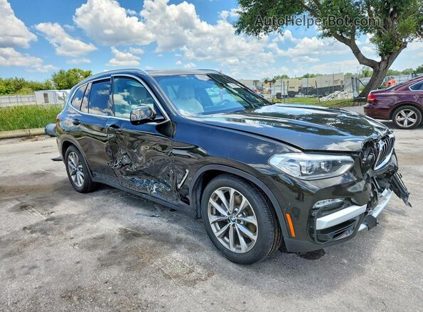 5UXTR9C55JLD57996 2018 BMW X3 Brown Delantero derecho