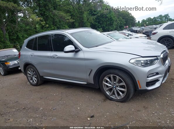 5UXTR9C55KLD94970 2019 BMW X3 Silver უკანა სალონის ხედი