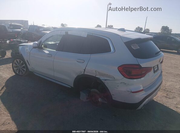 5UXTR9C56JLC69409 2018 BMW X3 White უკანა მარცხენა