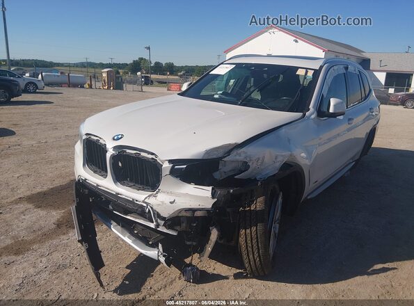 5UXTR9C56JLC69409 2018 BMW X3 White წინა ხედი