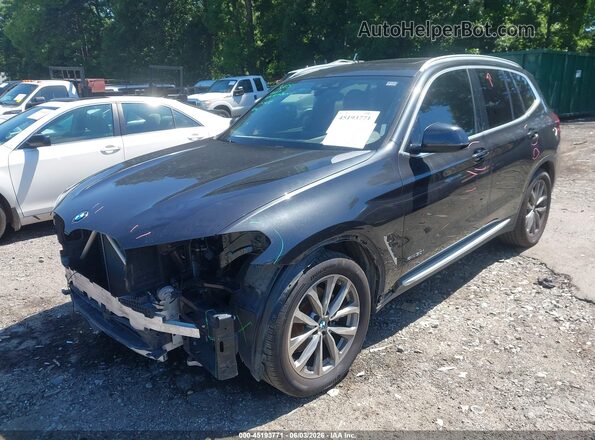 5UXTR9C56JLD64925 2018 BMW X3 Gray 
