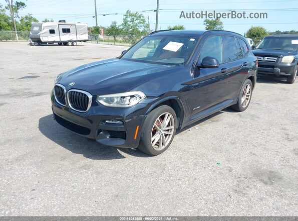 5UXTR9C56JLD65704 2018 BMW X3 Blue 