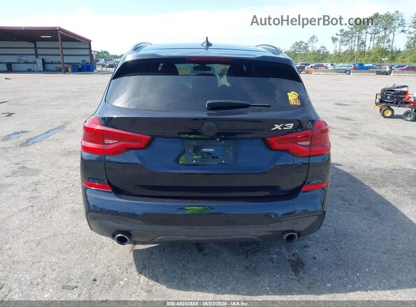5UXTR9C56JLD65704 2018 BMW X3 Blue 