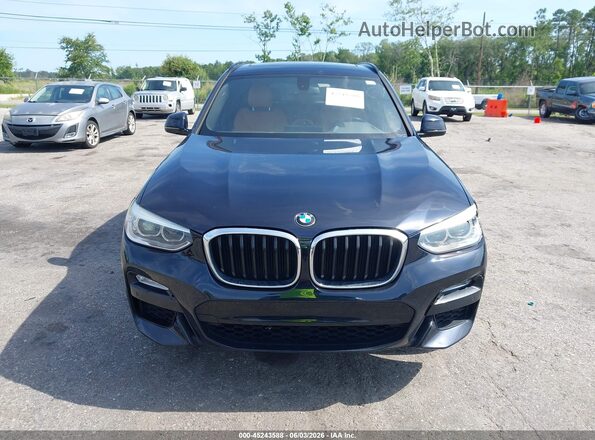 5UXTR9C56JLD65704 2018 BMW X3 Blue 
