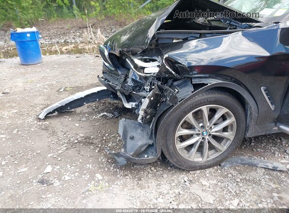5UXTR9C56JLD68750 2018 BMW X3 Черный Вид спереди
