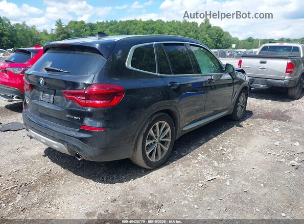 5UXTR9C56JLD68750 2018 BMW X3 Черный Задняя правая четверть