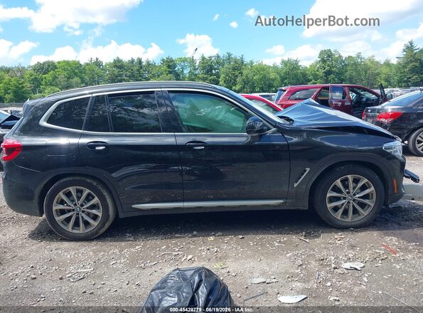 5UXTR9C56JLD68750 2018 BMW X3 Черный Вид задней части салона