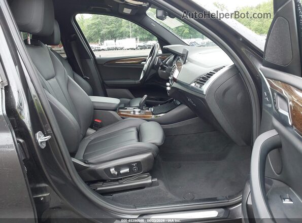 5UXTR9C56JLD89937 2018 BMW X3 Black Սալոնի դիմացի տեսք