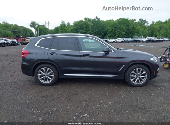 5UXTR9C56JLD89937 2018 BMW X3 Black Սալոնի հետևի տեսք