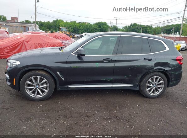 5UXTR9C56JLD89937 2018 BMW X3 Black Սալոնի 360 աստիճան տեսք