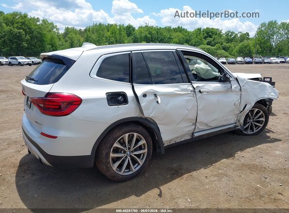 5UXTR9C56KLD98722 2019 BMW X3 White 