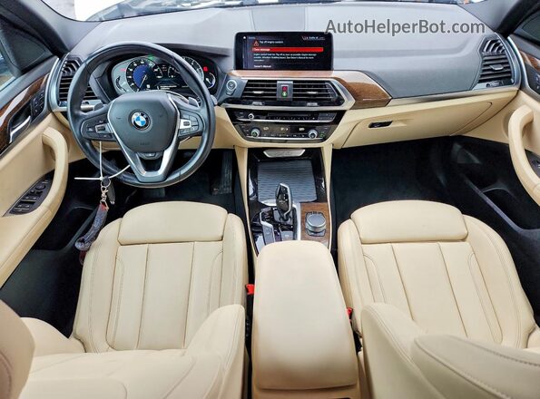 5UXTR9C56KLP86322 2019 BMW X3 White 