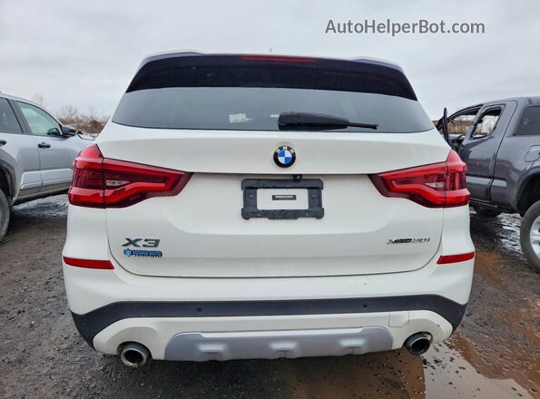 5UXTR9C56KLP86322 2019 BMW X3 White 