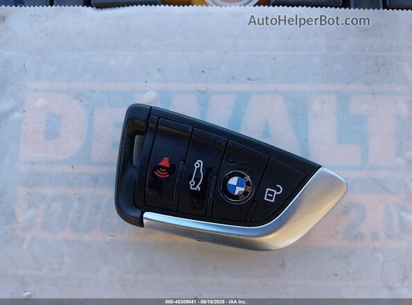 5UXTR9C56KLP90368 2019 BMW X3 Black Vista del salpicadero