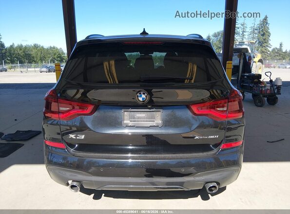 5UXTR9C56KLP90368 2019 BMW X3 Black 