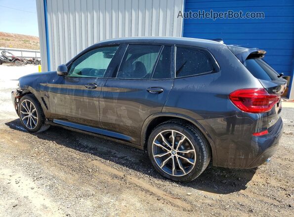 5UXTR9C56KLP93254 2019 BMW X3 Charcoal უკანა მარცხენა