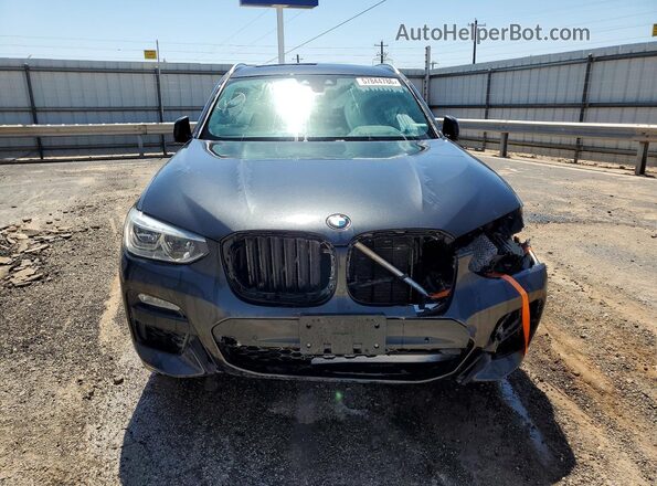 5UXTR9C56KLP93254 2019 BMW X3 Charcoal წინა ხედი