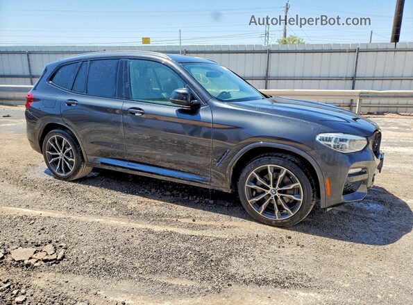 5UXTR9C56KLP93254 2019 BMW X3 Charcoal წინა მარჯვენა