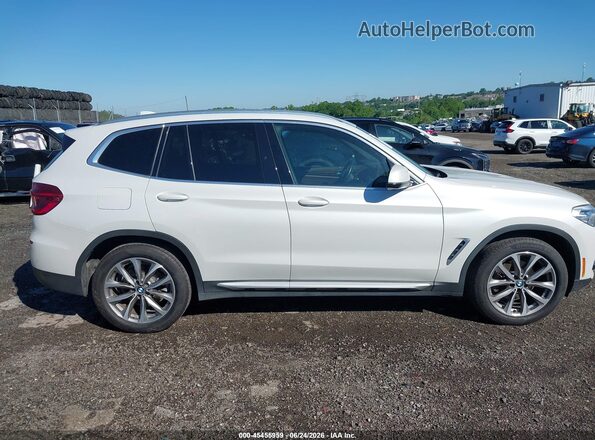 5UXTR9C57KLE18525 2019 BMW X3 White Rear interior view