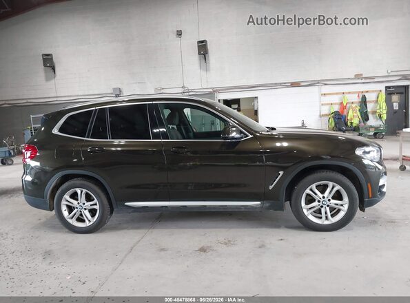 5UXTR9C57KLE21277 2019 BMW X3 Brown Widok wnętrza z tyłu