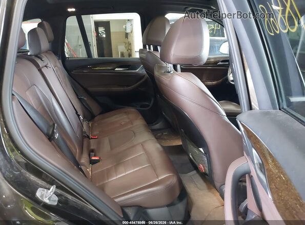 5UXTR9C57KLE21277 2019 BMW X3 Brown Widok naklejki z numerem VIN