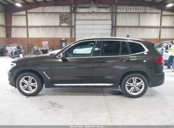 5UXTR9C57KLE21277 2019 BMW X3 Brown Widok wnętrza 360 stopni
