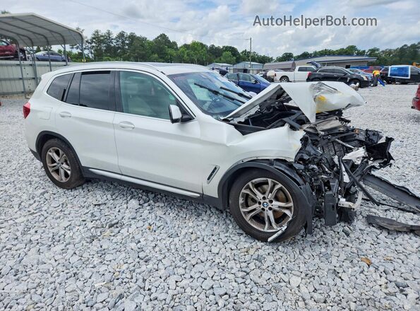 5UXTR9C57KLP97121 2019 BMW X3 White Delantero derecho