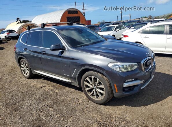 5UXTR9C58JLD61945 2018 BMW X3 Black წინა მარჯვენა
