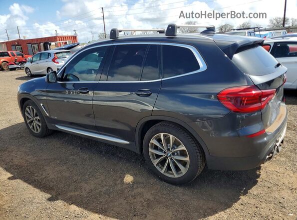 5UXTR9C58JLD61945 2018 BMW X3 Black უკანა მარცხენა