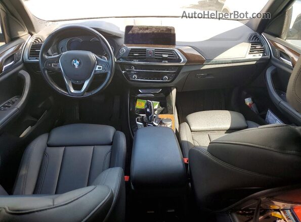 5UXTR9C58JLD61945 2018 BMW X3 Black წინა პანელის ხედი