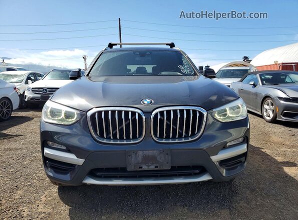 5UXTR9C58JLD61945 2018 BMW X3 Black წინა ხედი