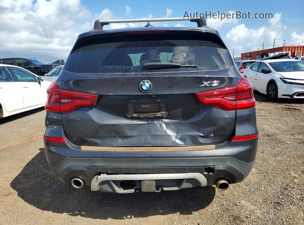 5UXTR9C58JLD61945 2018 BMW X3 Black უკანა ხედი