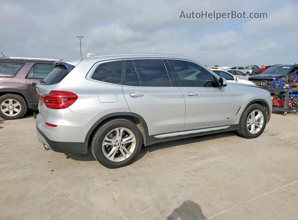 5UXTR9C58JLD64151 2018 BMW X3 Silver Հետևի աջ
