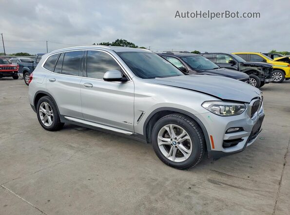 5UXTR9C58JLD64151 2018 BMW X3 Silver Առջևի աջ