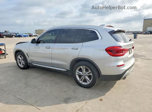 5UXTR9C58JLD64151 2018 BMW X3 Silver Հետևի ձախ