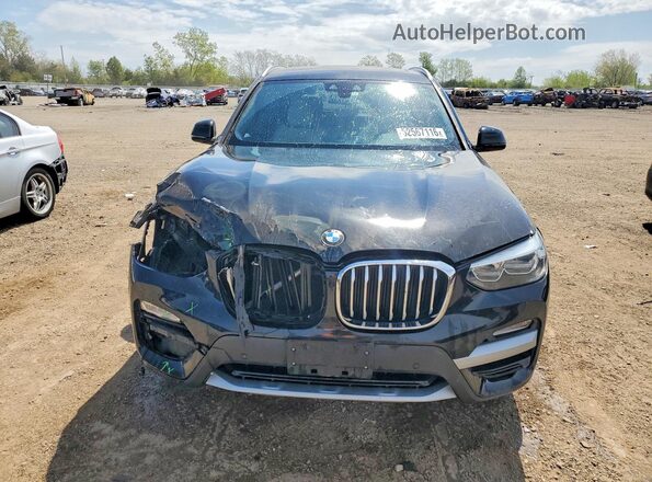 5UXTR9C58KLD90685 2019 BMW X3 Black წინა ხედი