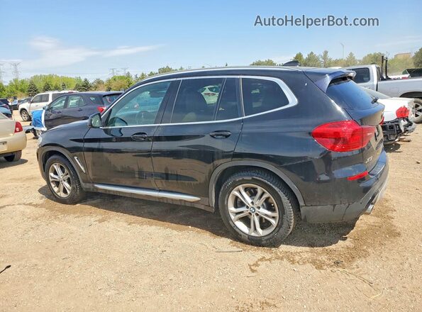 5UXTR9C58KLD90685 2019 BMW X3 Black უკანა მარცხენა